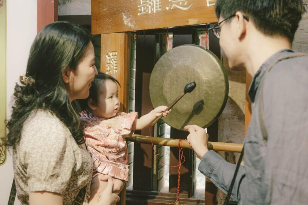 蘆洲李宅古禮抓周