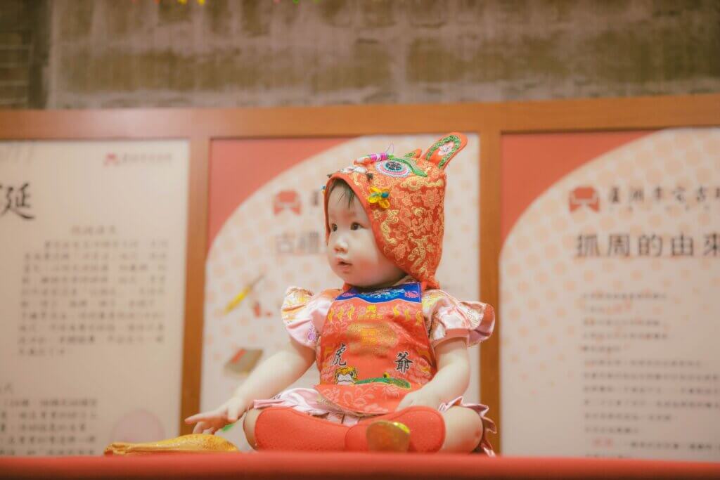 蘆洲李宅古禮抓周