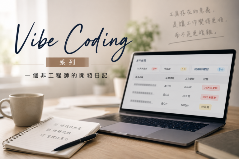 我的一股腦熱，換來一場慘烈失敗：Vibe Coding 教我的「不改變員工習慣」轉型