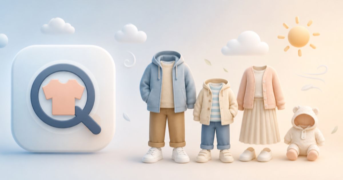 小衣Q｜全家天氣穿衣指南